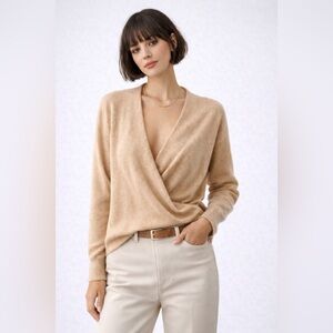 Vintage LAUREL by Escada Wool Angora Wrap Top | Vintage | Size 36